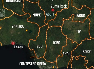 Lagos Map